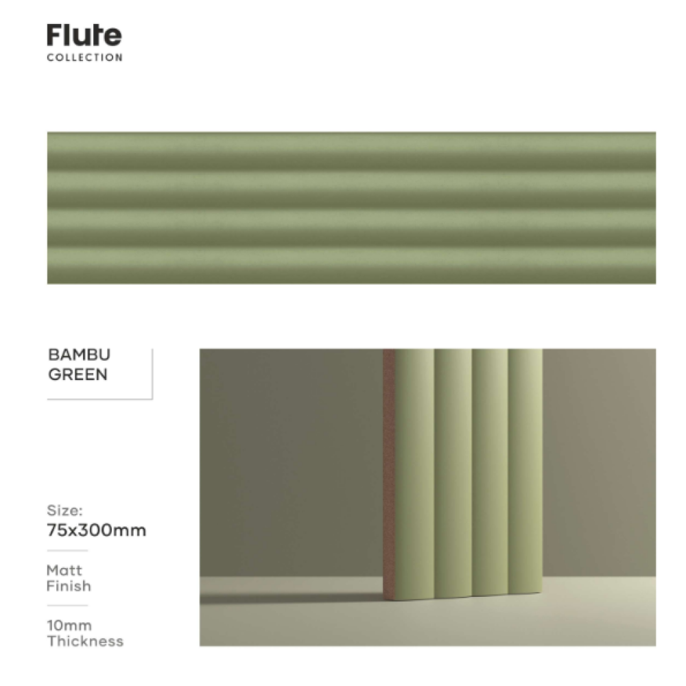 Flute Bambu Green