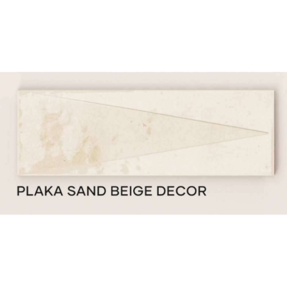 Plaka Sand Beige Decor