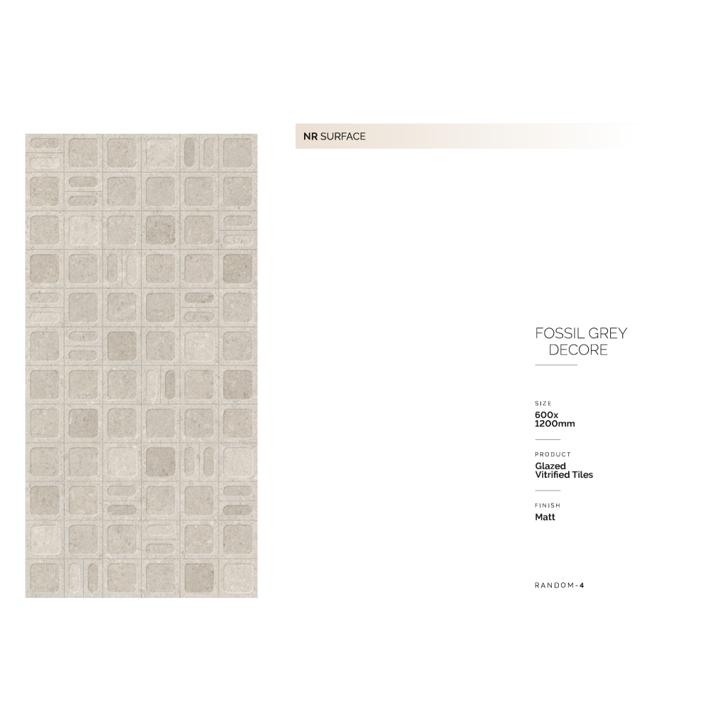 Fossil Grey  Décor