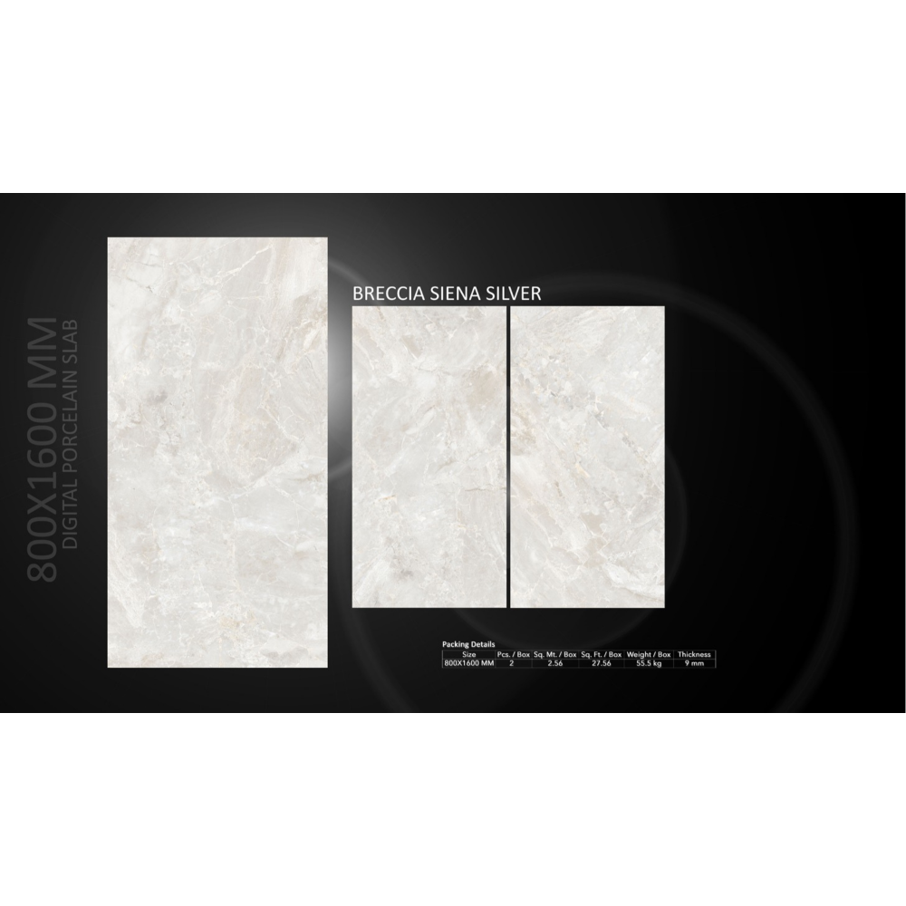 Breccia Siena Silver